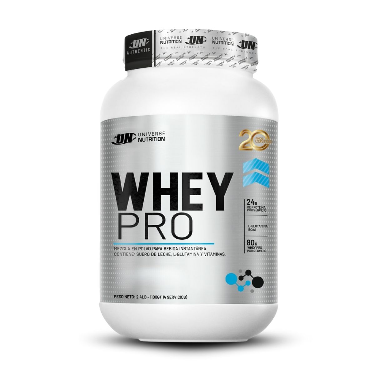 UNIVERSE NUTRITION - Whey Pro 1.1 kg Vainilla+Straps