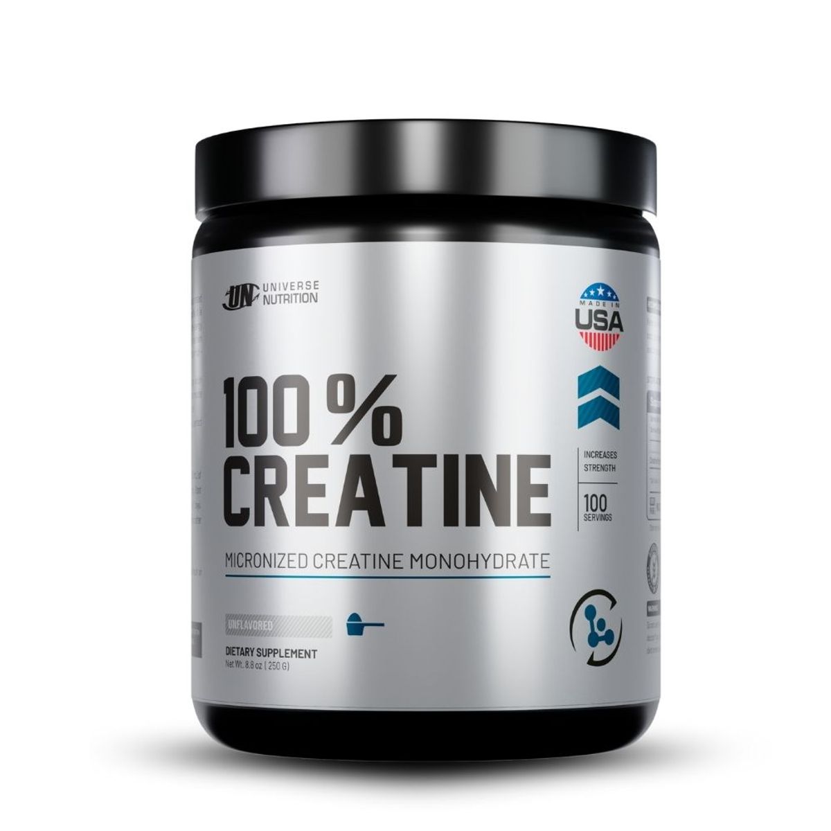 UNIVERSE NUTRITION - Creatina Monohidratada Universe Nutrition 250Gr+Straps