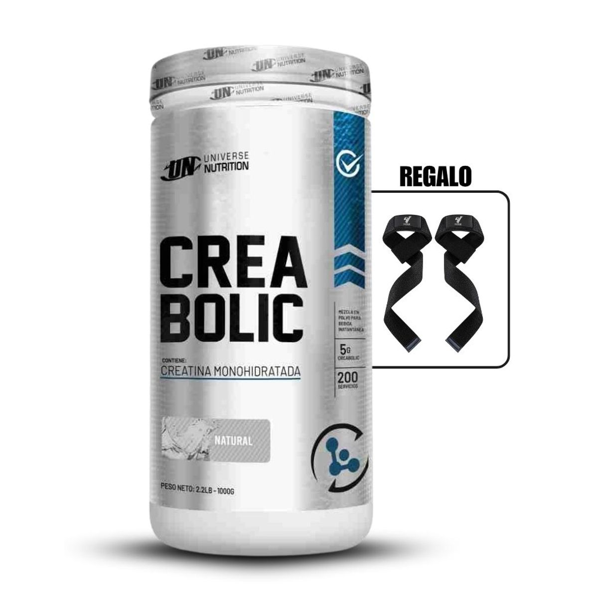 UNIVERSE NUTRITION - Creabolic 1 Kg+Straps