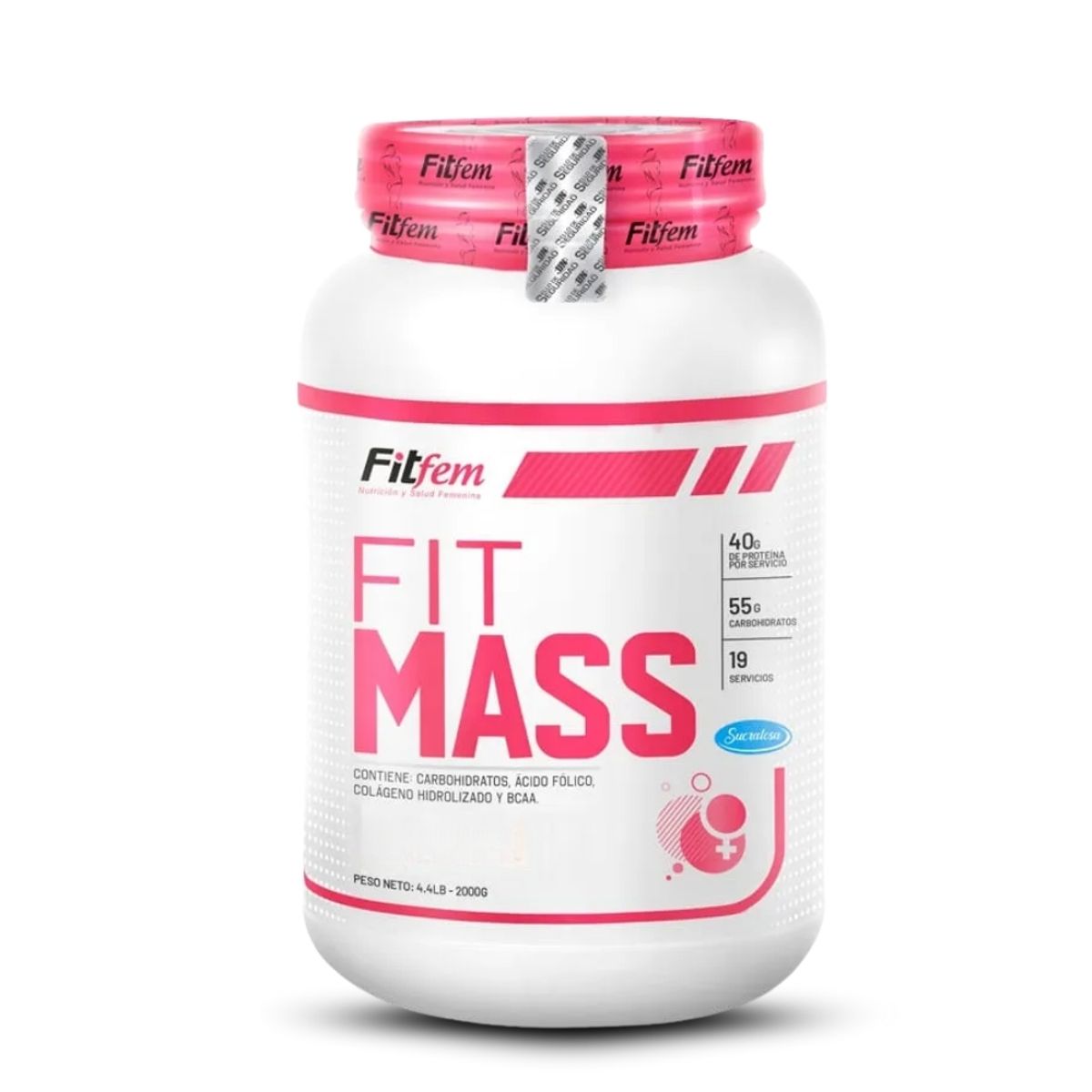 FITFEM - Fitmass 2 Kg Chocolate+Straps