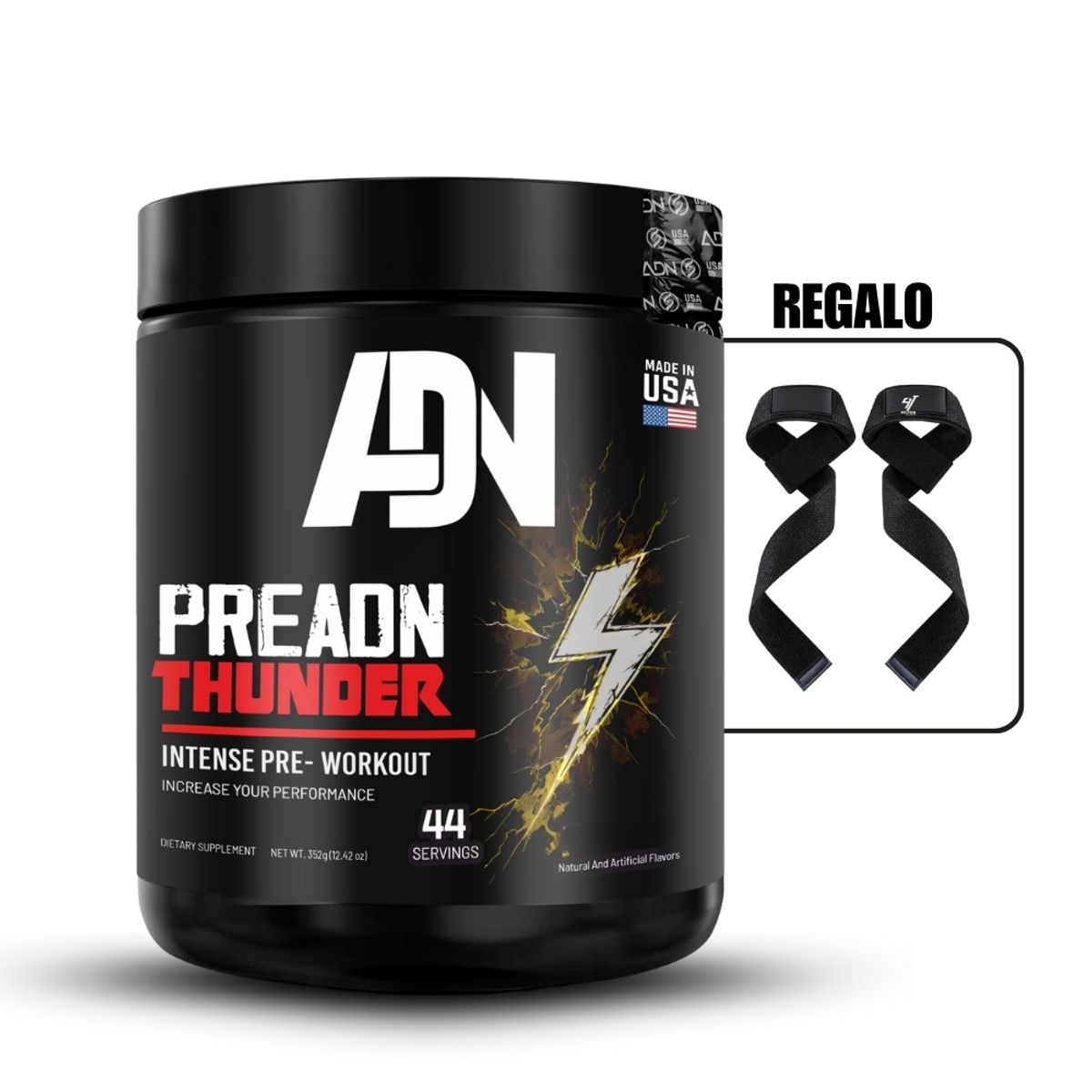 ADN - Pre Adn Thunder 352gr Grape+Straps