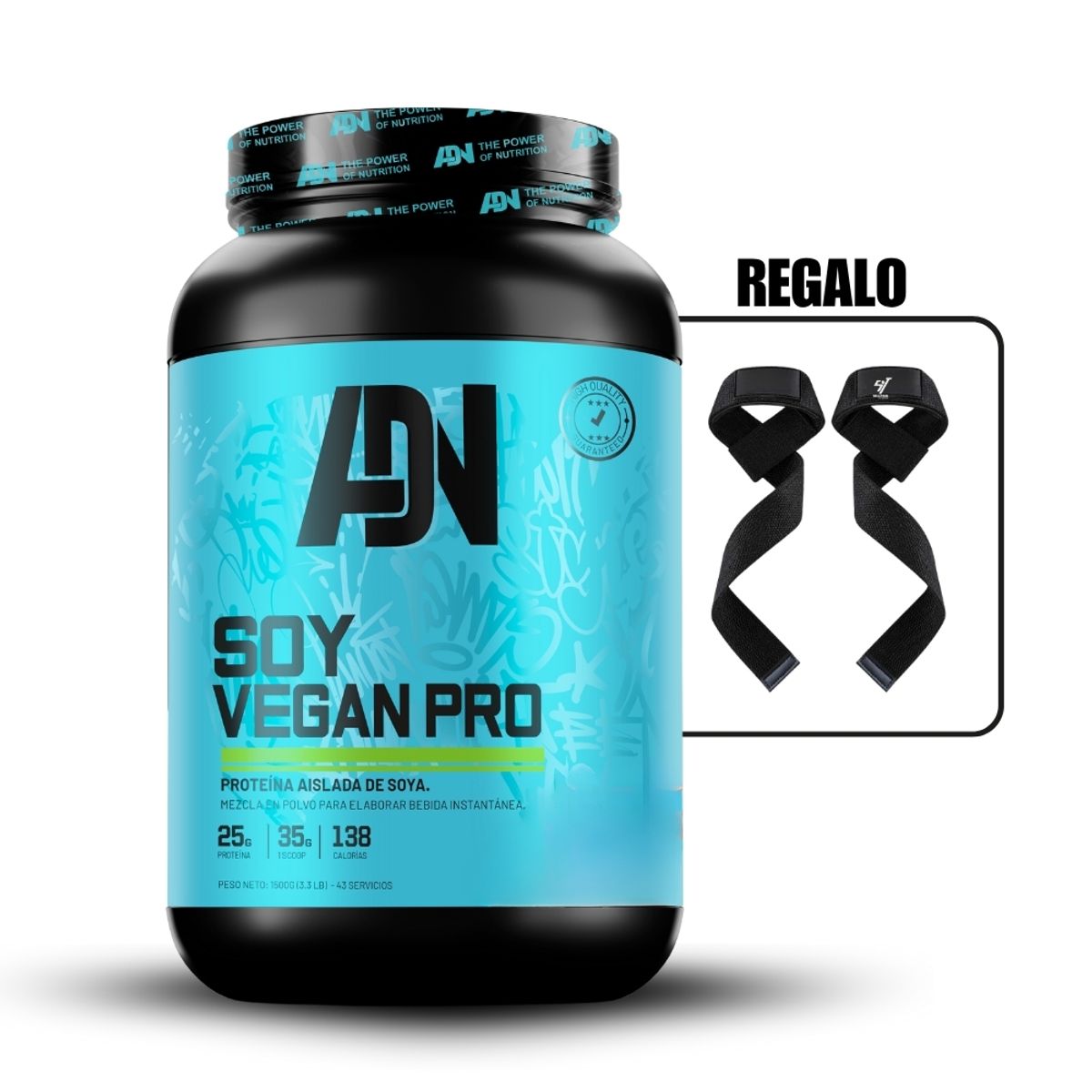ADN - Soy Vegan 1.5 kg Chocolate+Straps