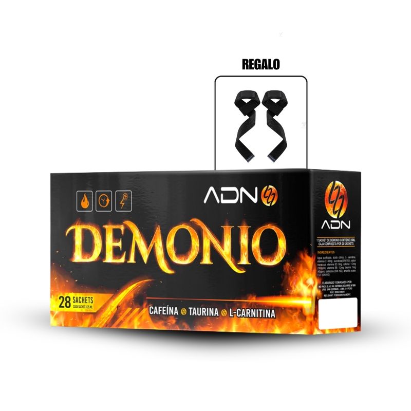 ADN - Demonio Caja X 28 Maracuya+Straps