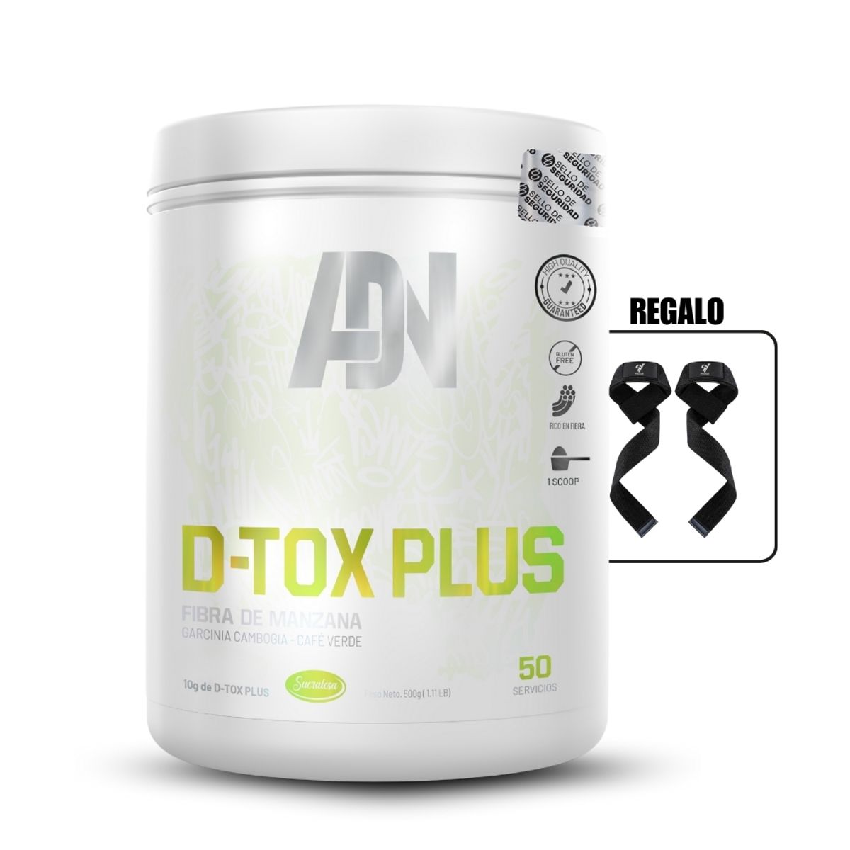 ADN - D Tox Plus 500Gr+Straps