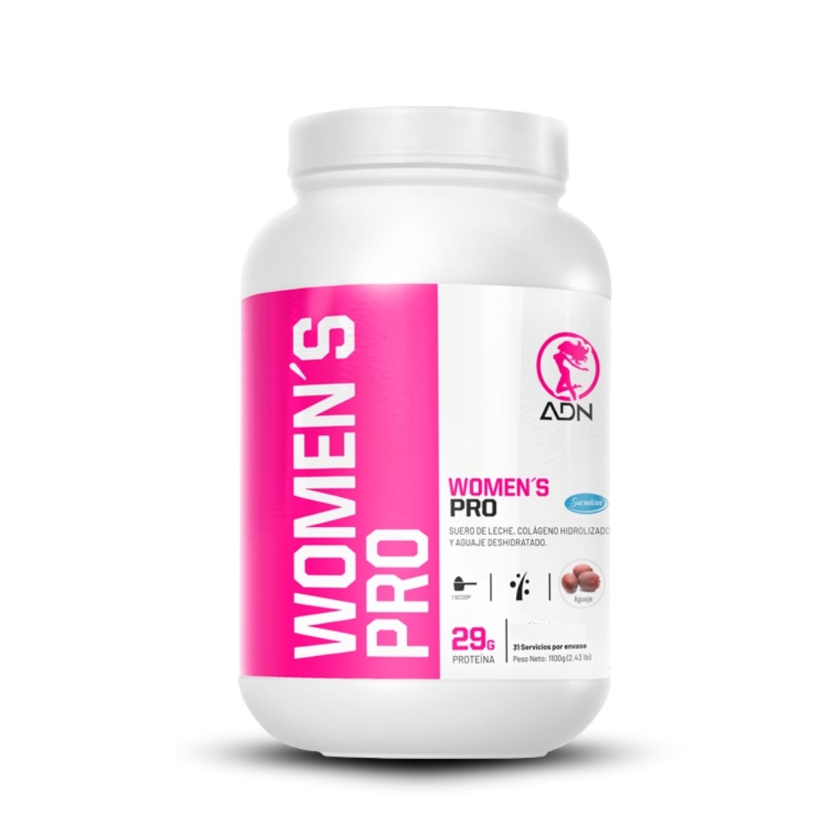 ADN - Women´S Protein 1.1 kg Cookies+Straps