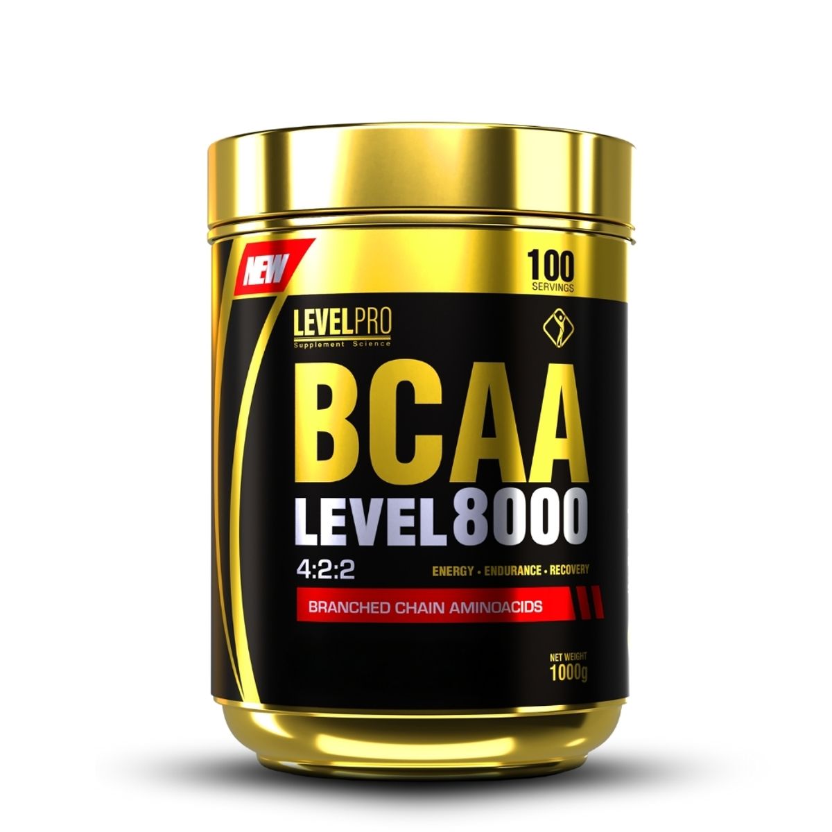 Level Pro - Level Pro Bcaa Level 8.0 1080 gramos Citrus Punch+Straps