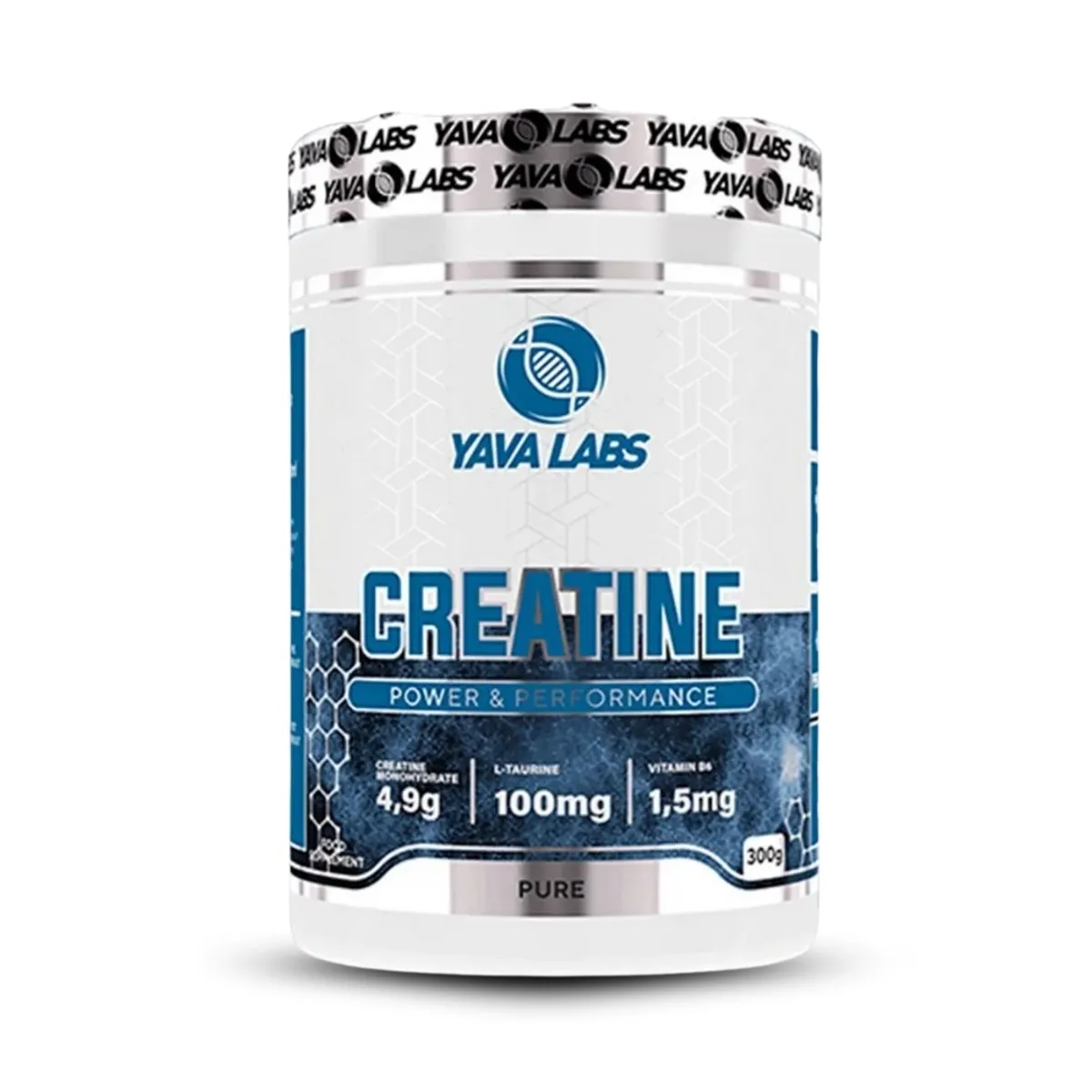 GENERICO - Creatina Monohidratada Yava Labs 300Gr+Straps