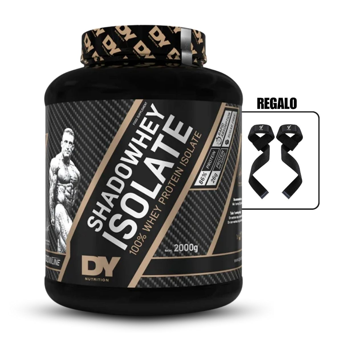 DORIAN YATES - Shadow Isolate 2Kg Vainilla+Straps