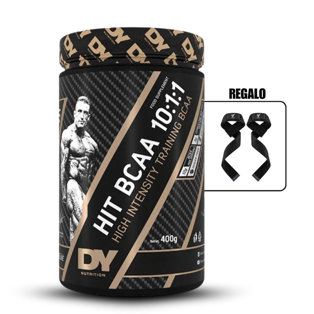 DORIAN YATES - Hit Bcaa 400Gr 1011 - Fresa+Straps