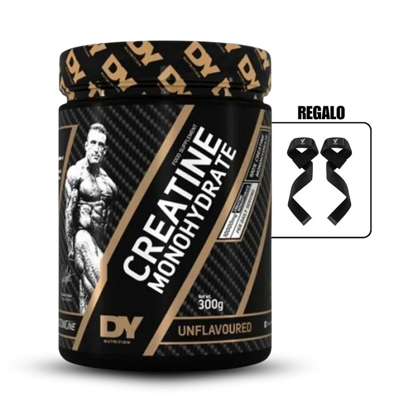 DORIAN YATES - Creatina Dorian Yates de 300gr - Creatina Monohidratada+Straps