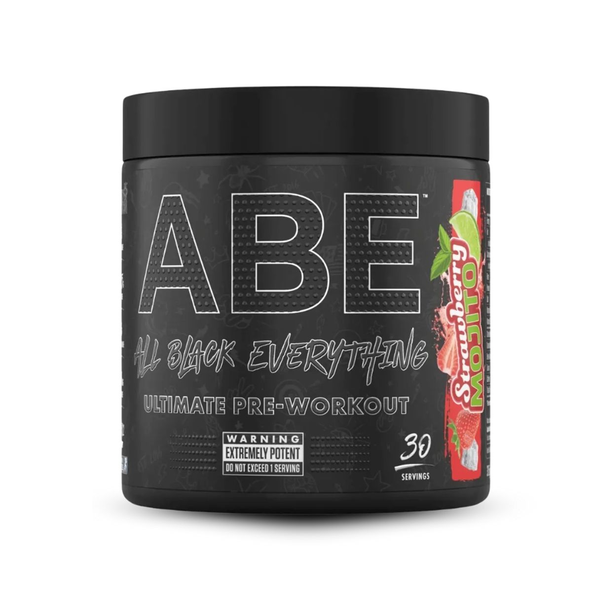 APPLIED NUTRITION - Abe Ultimate Pre-Workout 30 Sv Strawberry Mojito+Straps