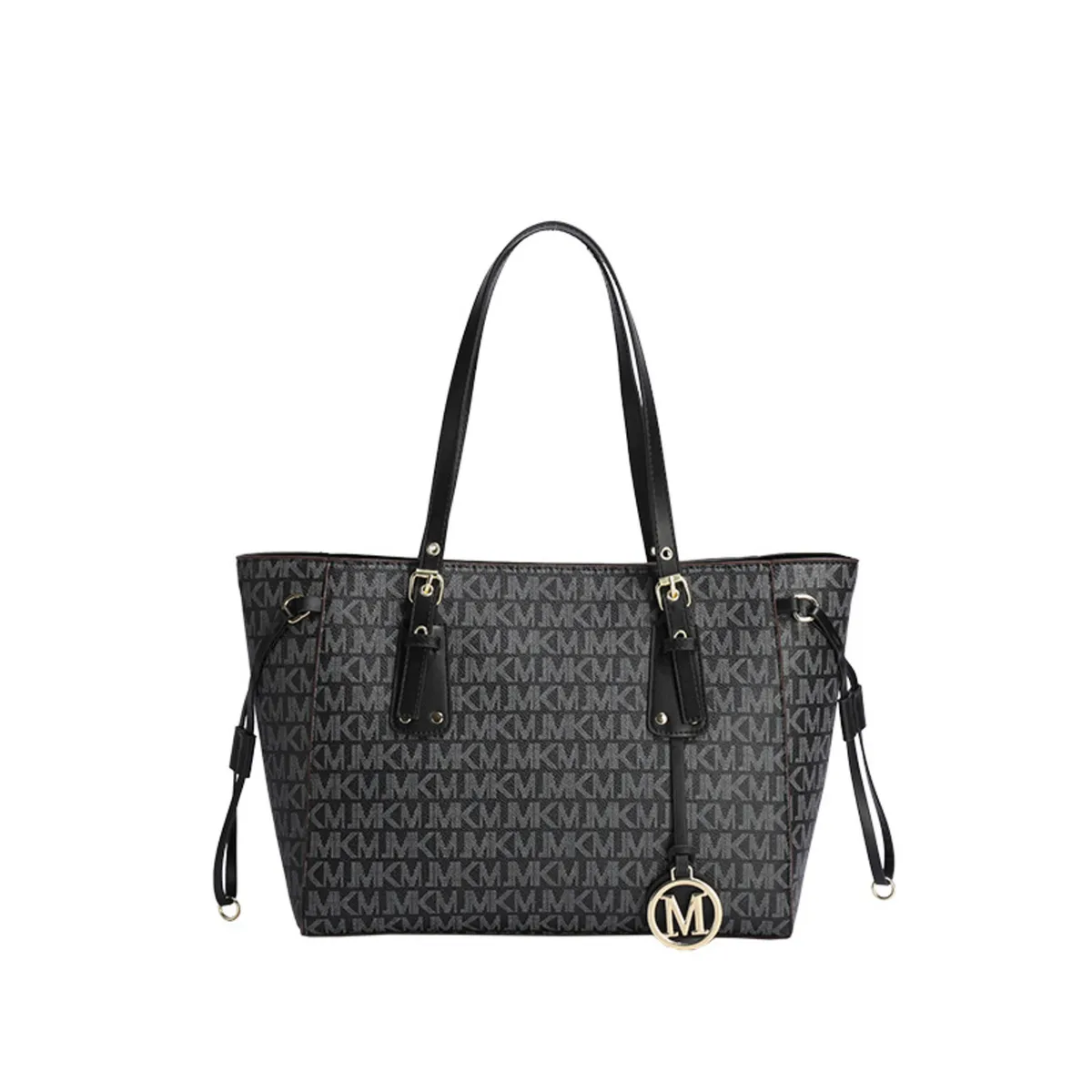 GENERICO - Bolso De Gama Alta Para Mujer Dama Gran Capacidad Cartera Lujo - Negro