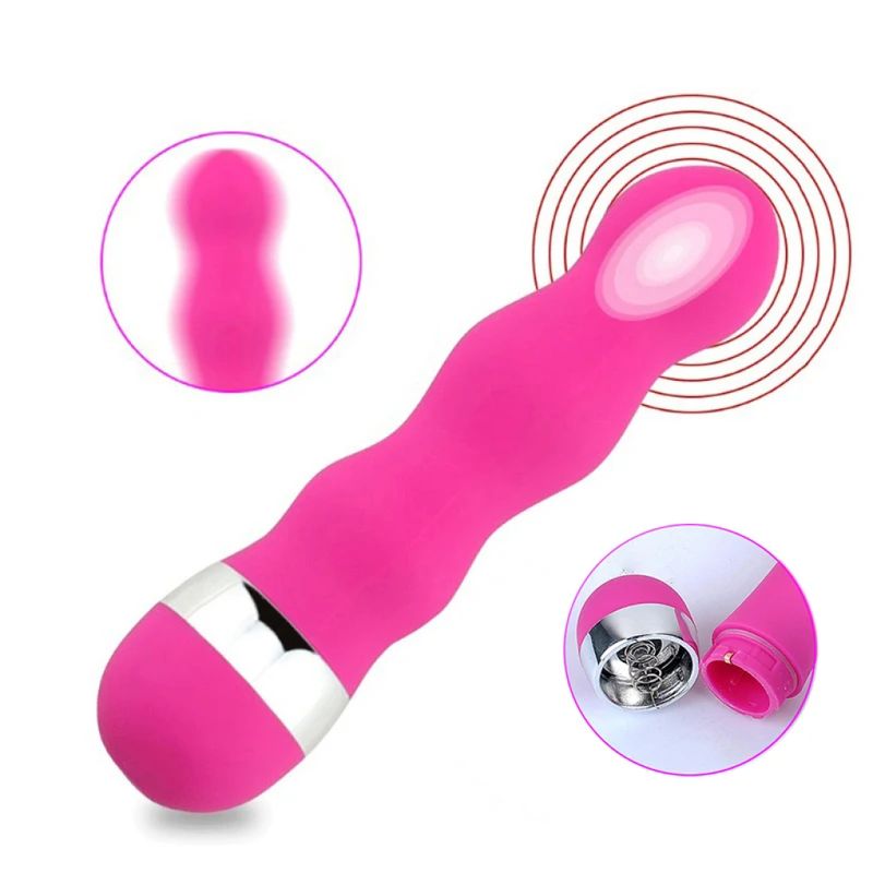 GENERICO - Vibrador de Silicona de 11cm x 2cm - Rosado