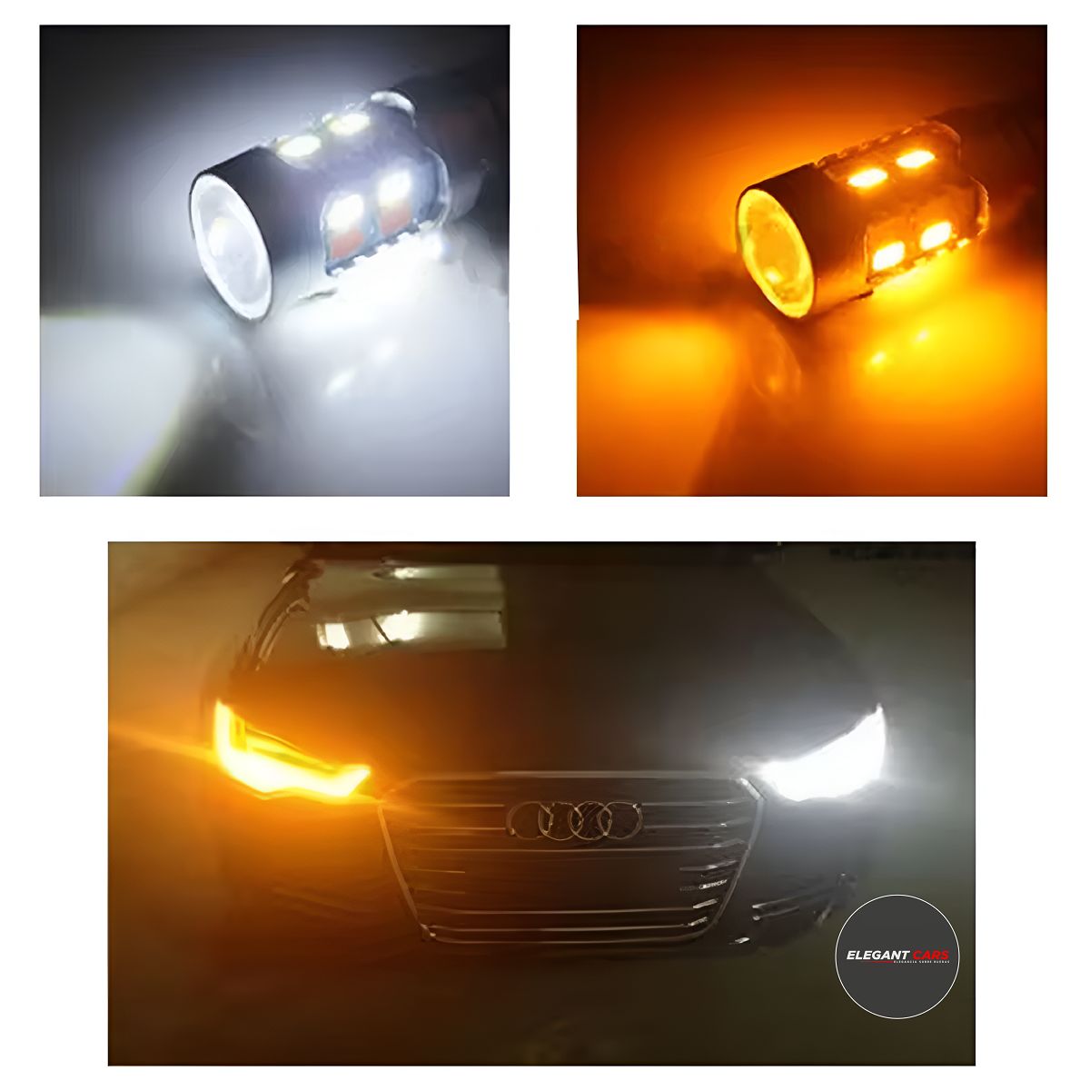 GENERICO - Foco led doble contacto para Luz diurna +direccional 2 en 1 par