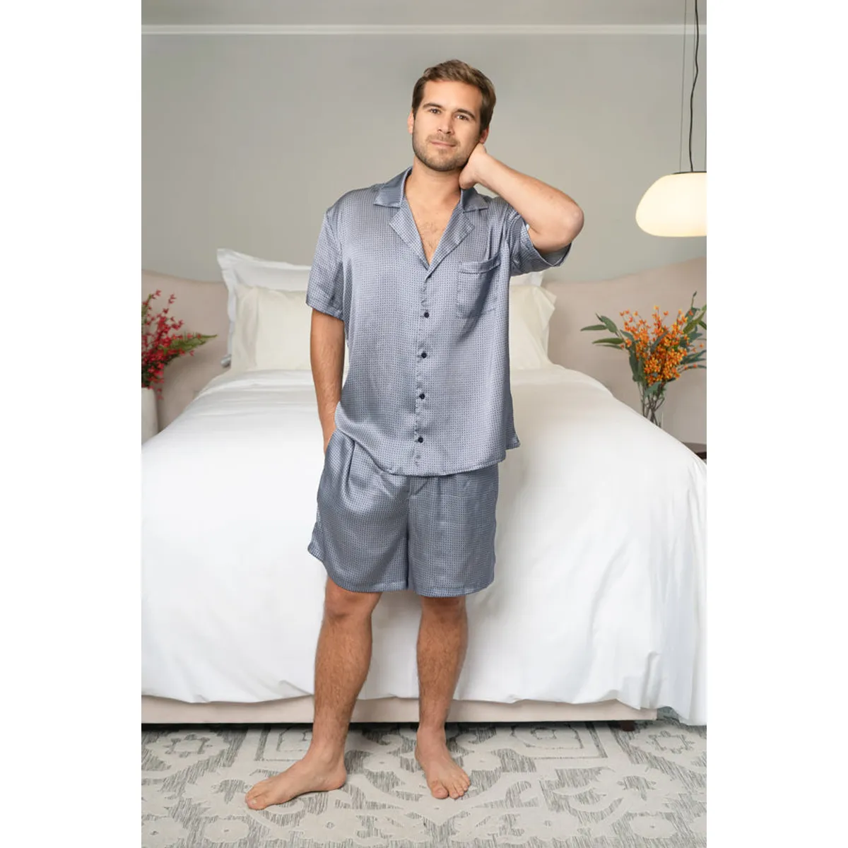 PLUMAS - Pijama Israel Seda