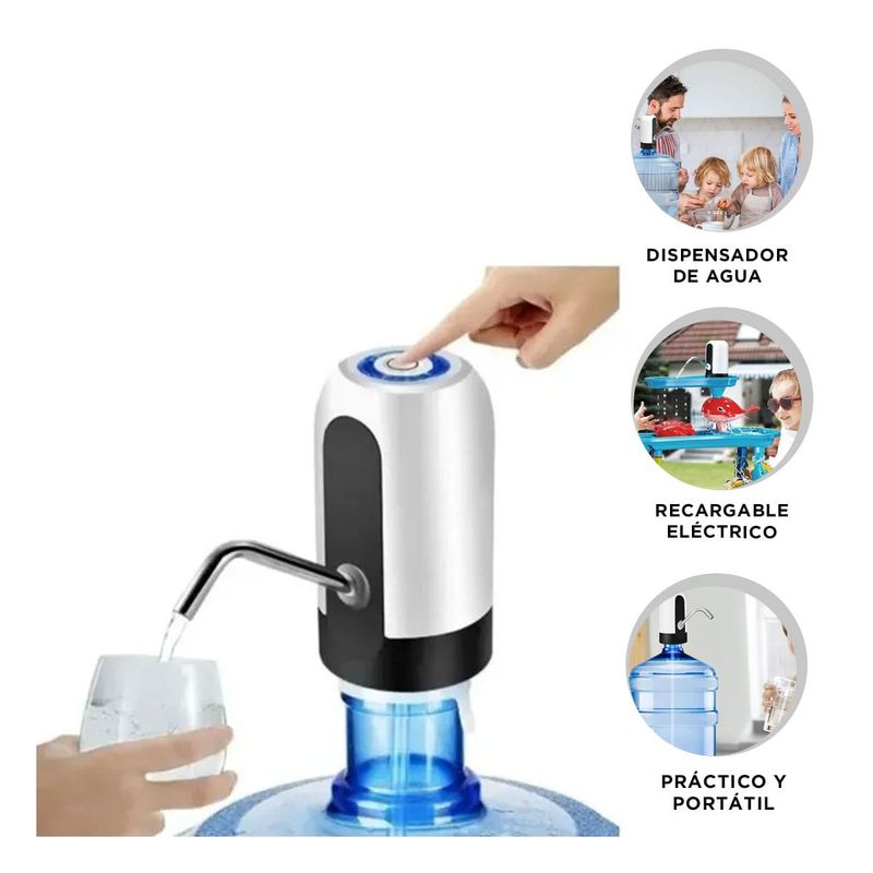 GENERICO - Pack2 Equipo Eléctrico para Agua Blanco Y+Ligas de Regalo