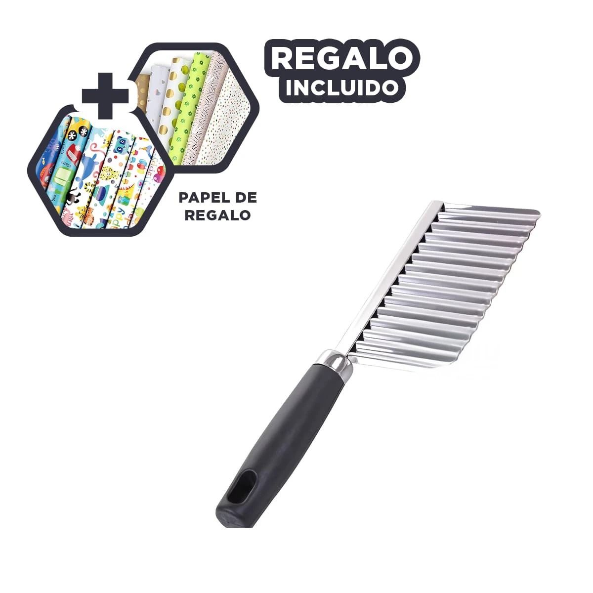 GENERICO - Pack12 Machete Dinamico para Carnes Pollo Y+Papel de Regalo