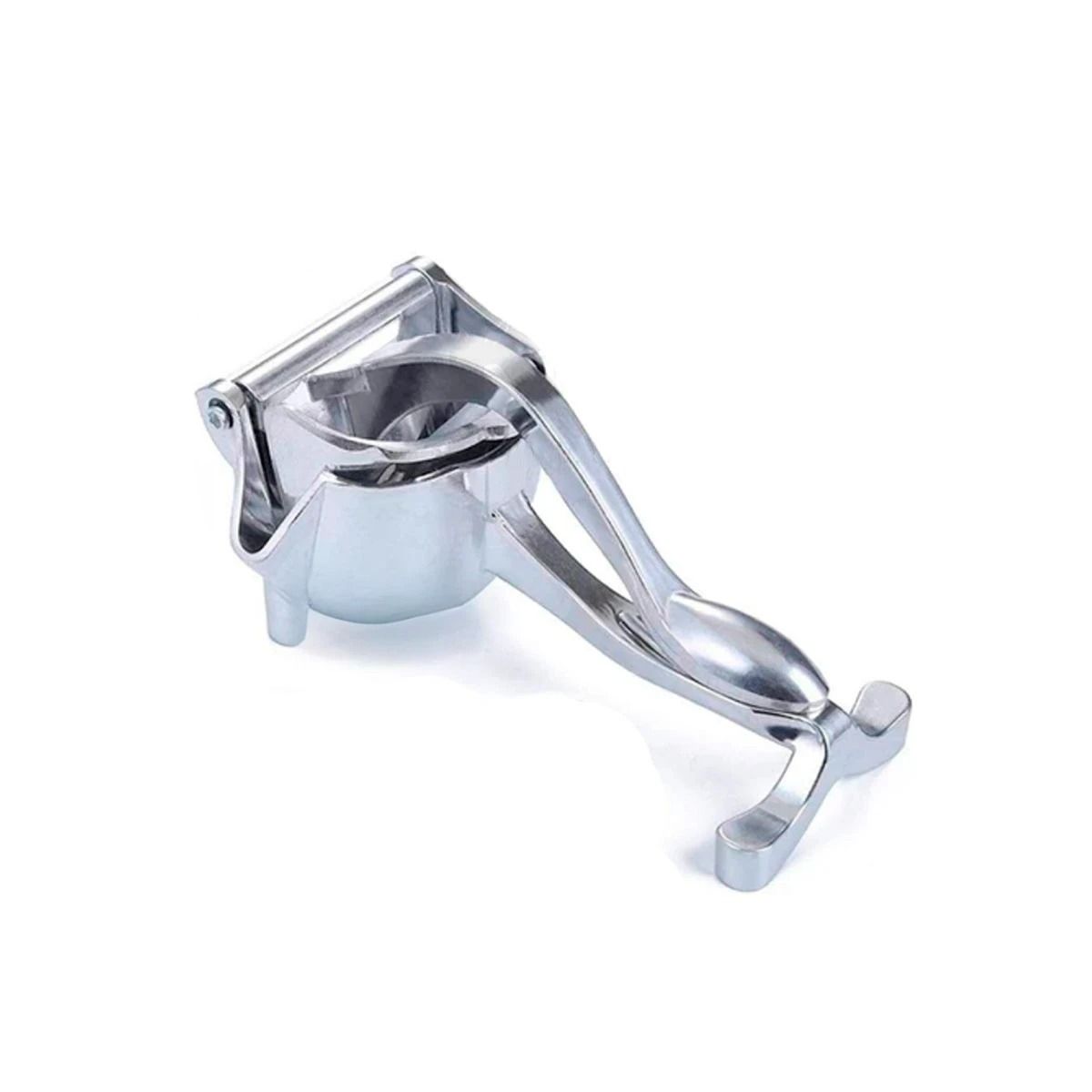 GENERICO - Exprimidor de Naranjas de Acero Inoxidable en Color Plateado