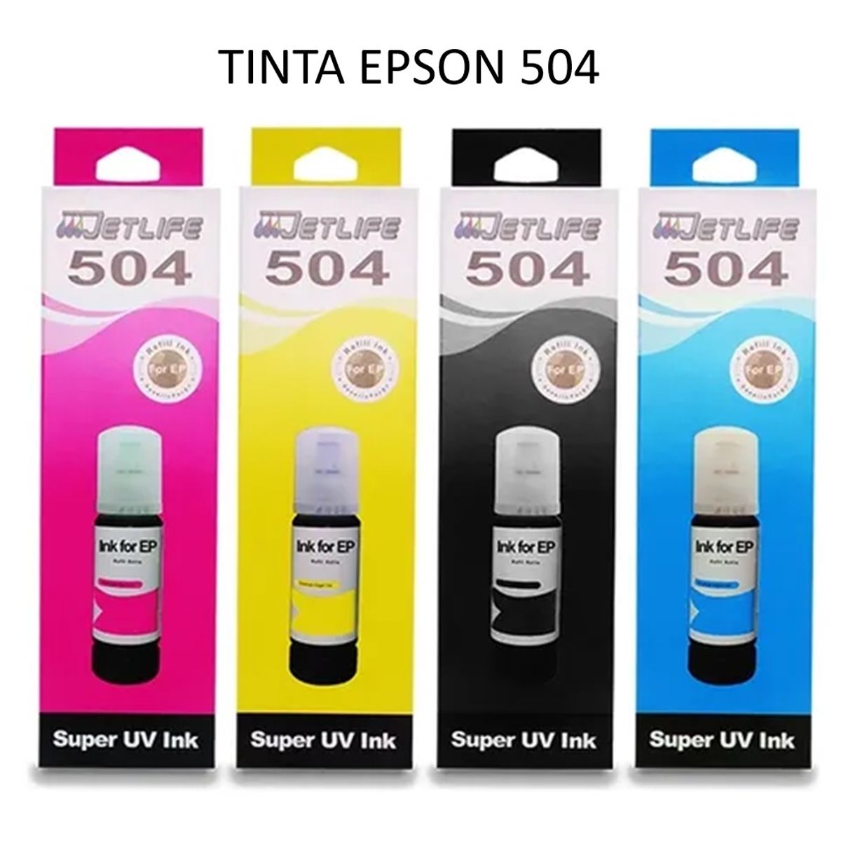 GENERICO - Kit Tinta Generico Epson T504