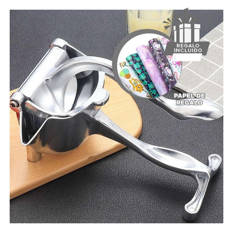 GENERICO - Pack12 Estrujador Preparar Jugo de Naranja Y+Papel de Regalo