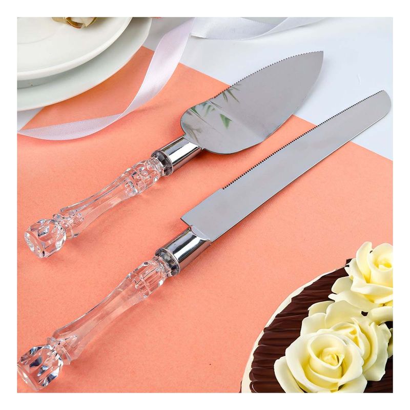 GENERICO - Pack2 Set para Reposteria con Cuchillo Y+Regalo Stickers