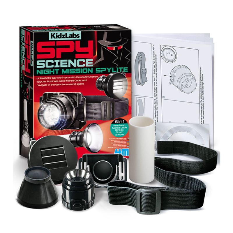 4M - Set de ciencia linterna espionaje