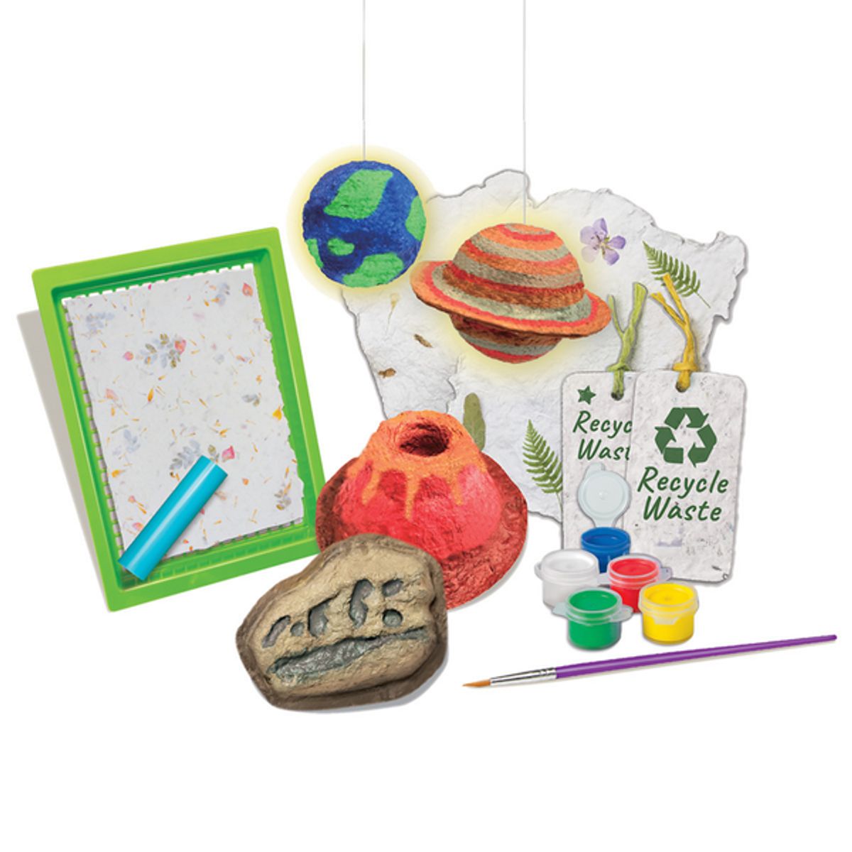 4M - Set crea y decora papel reciclado