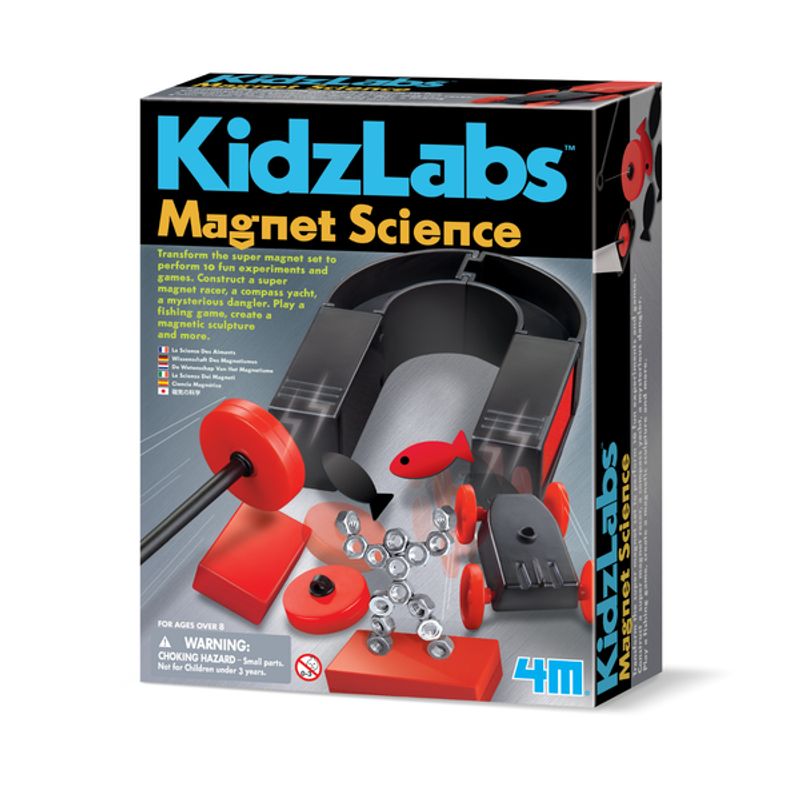 4M - Set de ciencia y experimentos Ciencia Magnética