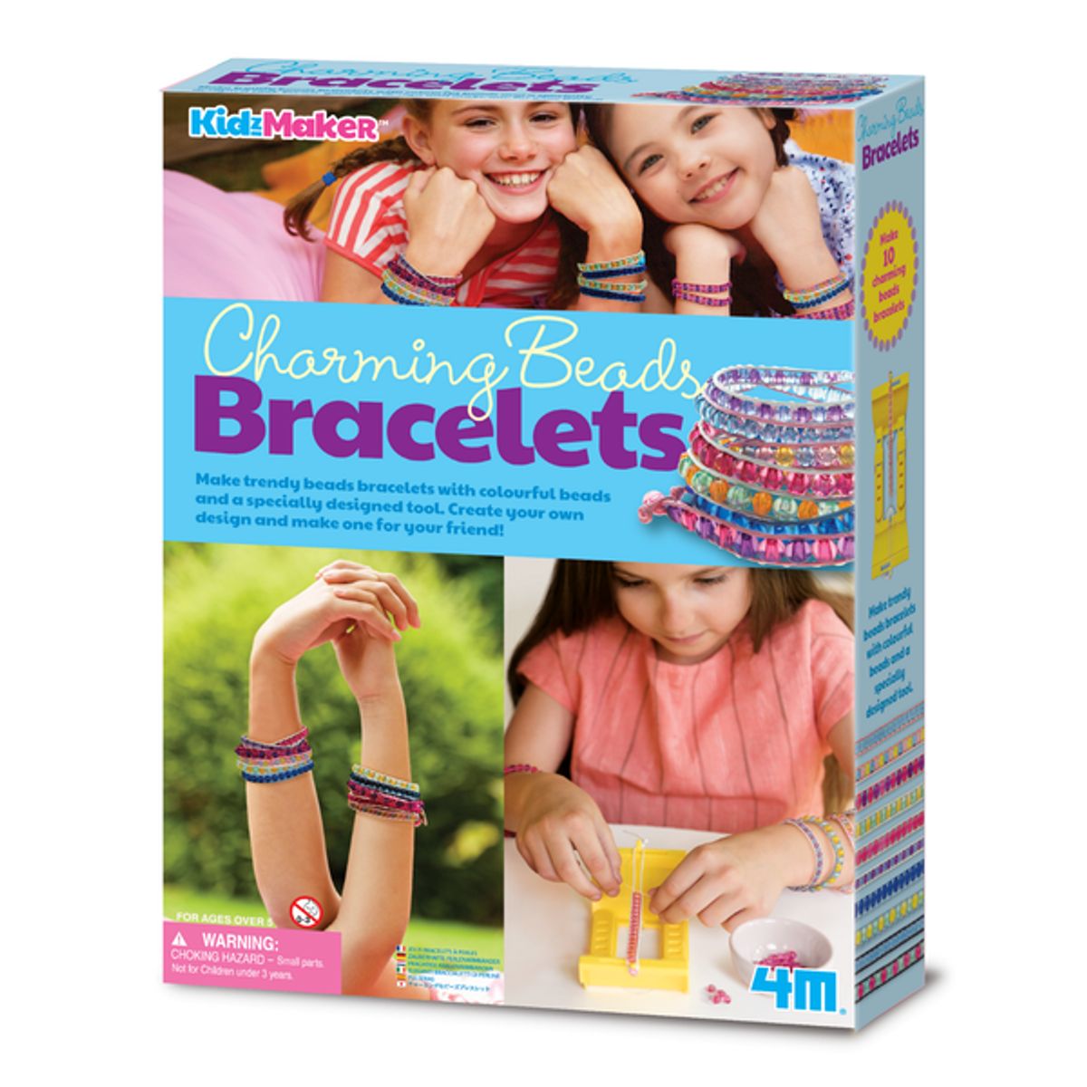 4M - Set crea pulseras de cuentas