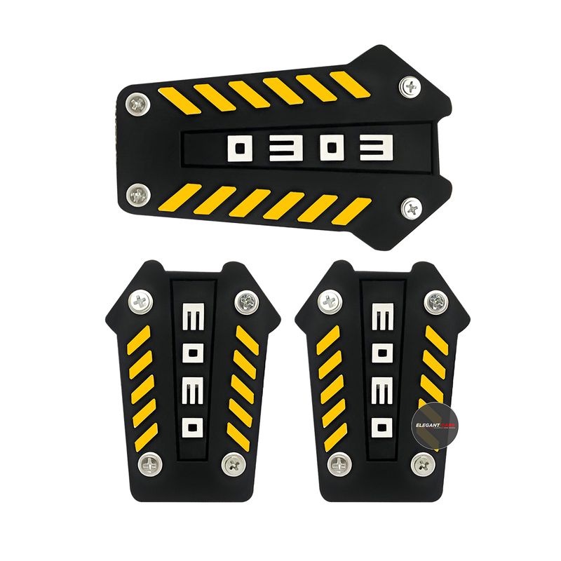 GENERICO - Pedal Mecánico Deportivo MOMO 3 Piezas