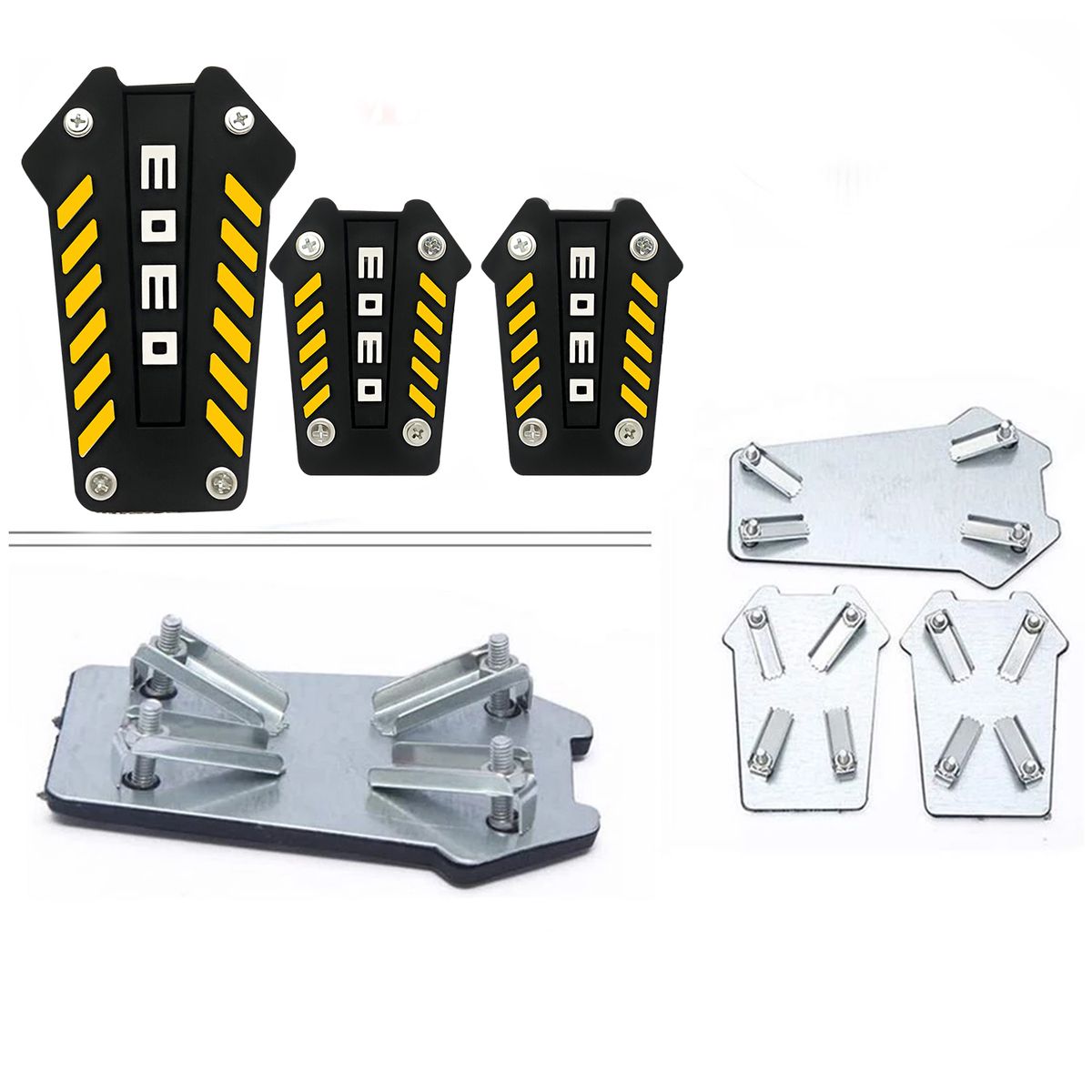 GENERICO - Pedal Mecánico Deportivo MOMO 3 Piezas