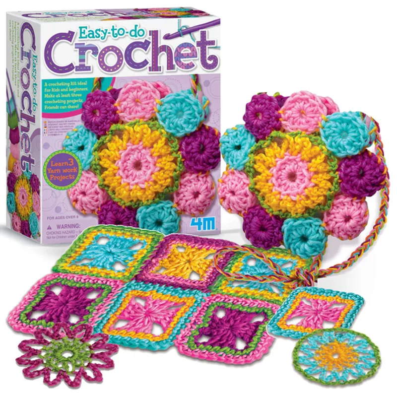 4M - Set aprende tejido crochet