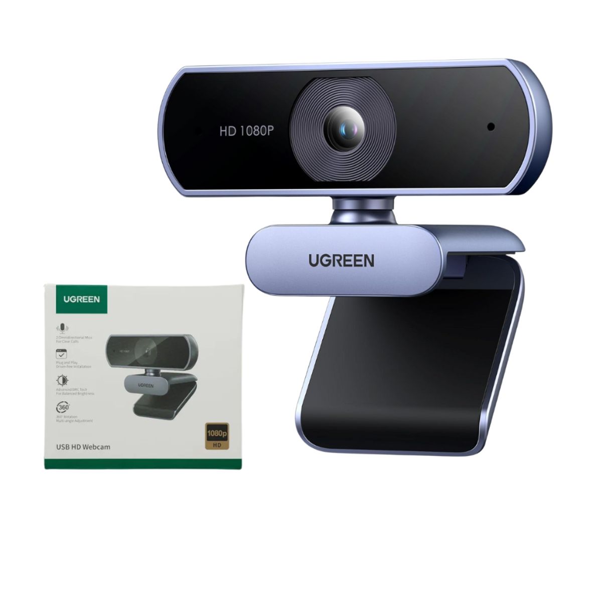 UGREEN - Cámara Web Profesional HD para Streaming Videollamadas y Clases Online