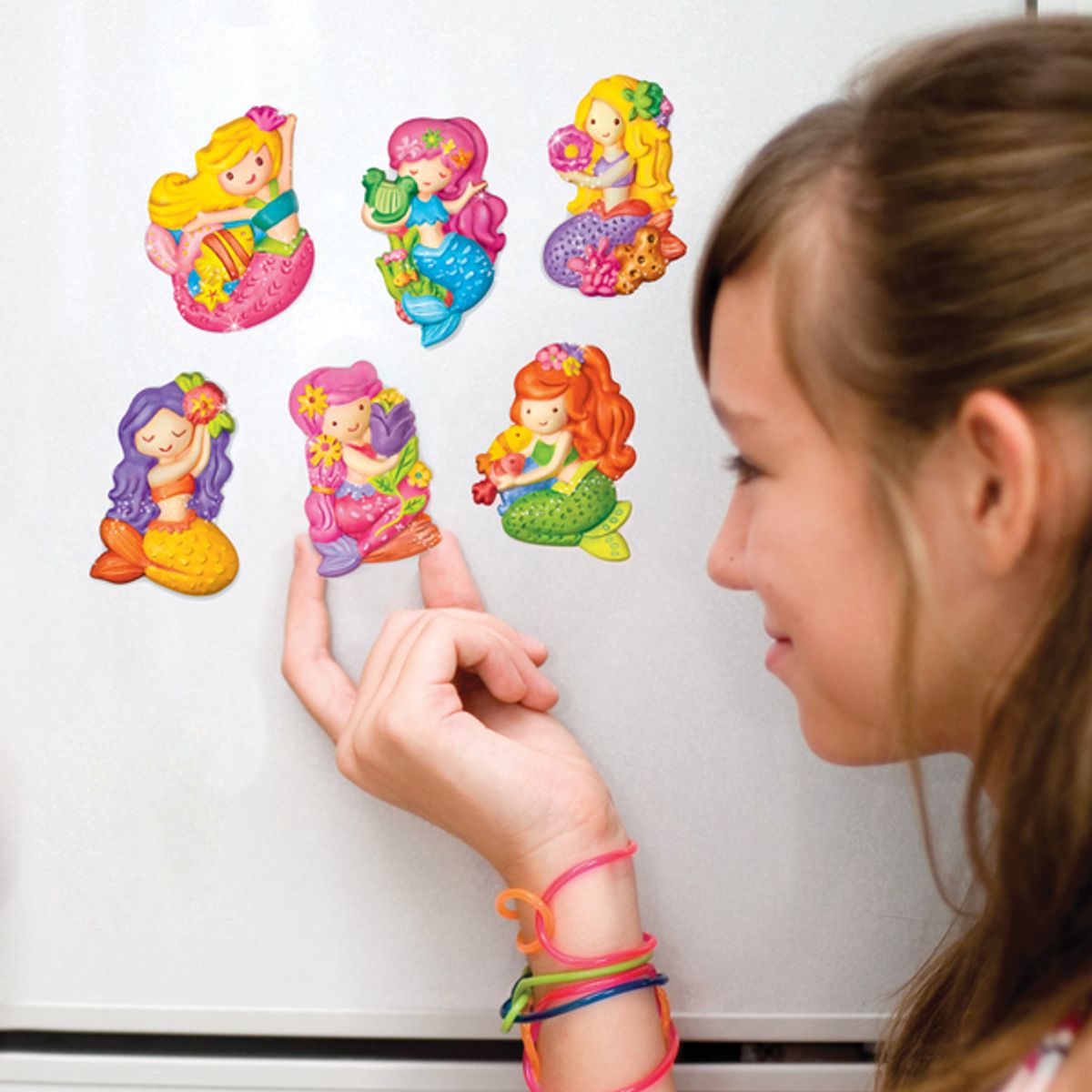 4M - Moldea y pinta figuras de sirenas