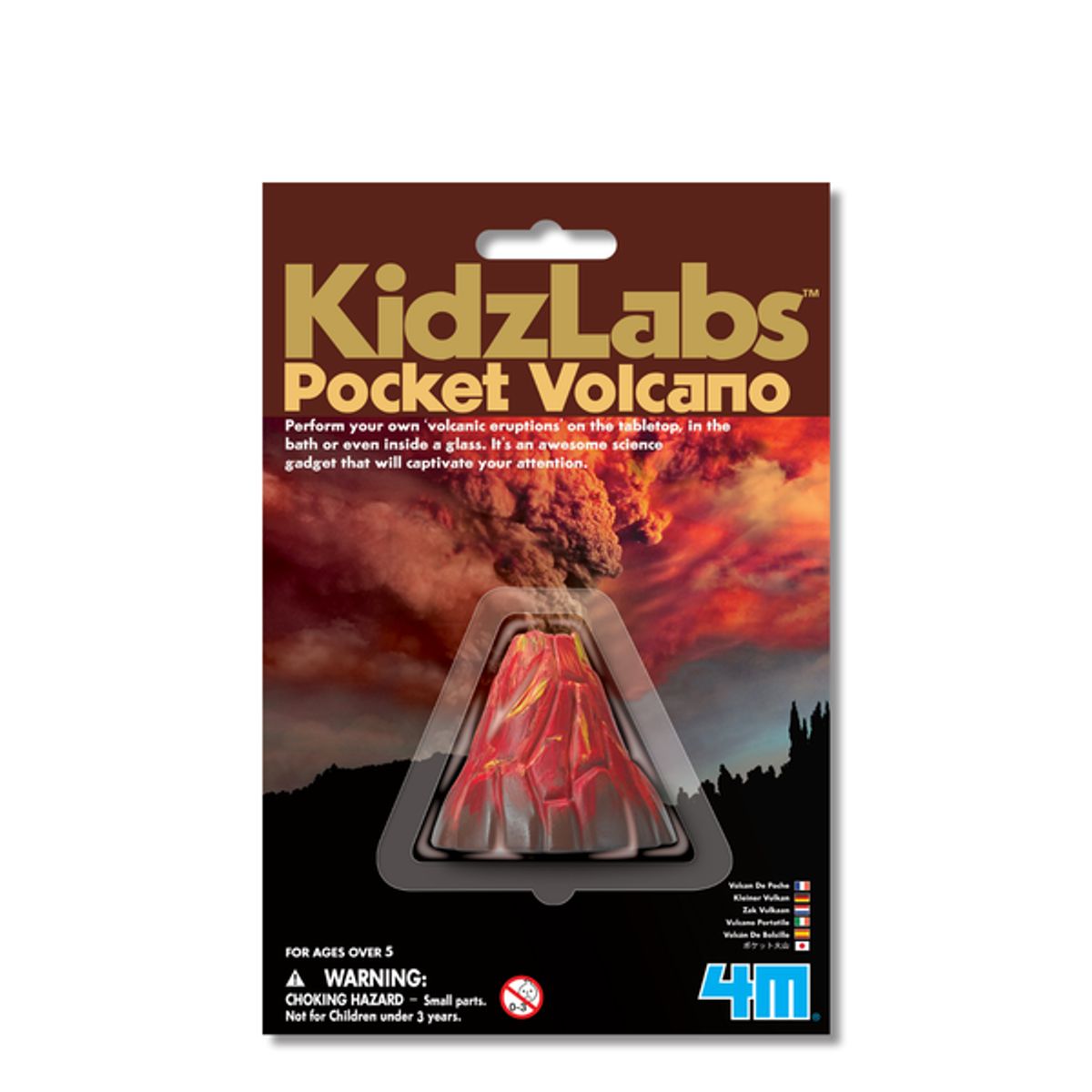 4M - Experimento volcán de bolsillo