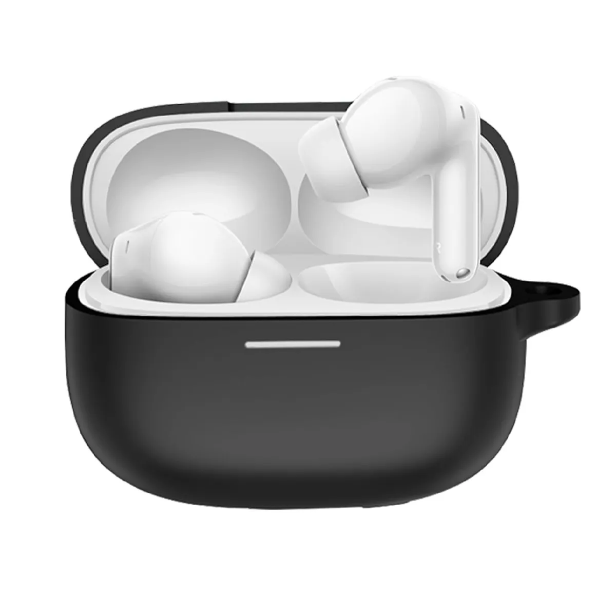 GENERICO - Funda de silicona para auriculares Xiaomi Redmi Buds 6 Pro - Negro