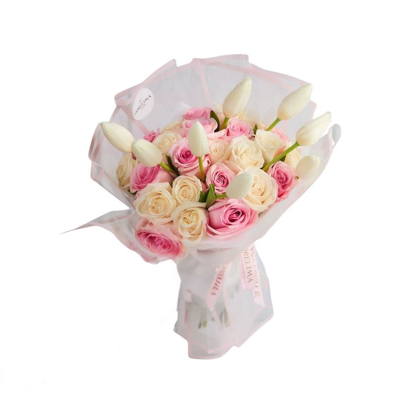 GENERICO - Ramo Tulipanes y Rosas