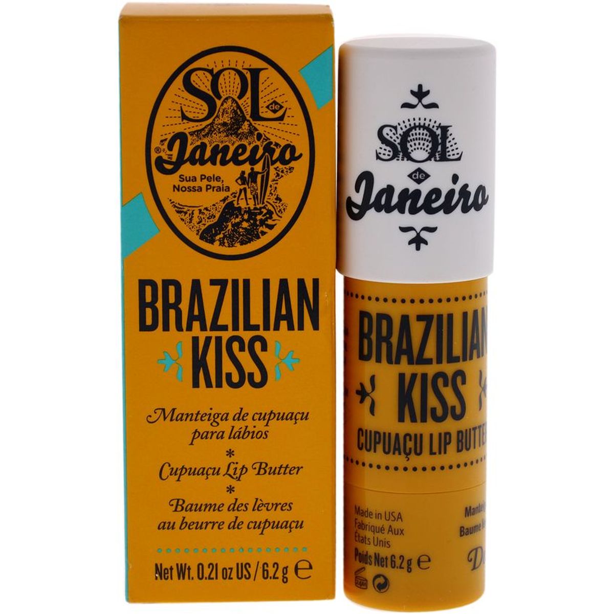 SOL DE JANEIRO - Mantequilla de labios Brazilian Kiss-Sol de Janeiro- 62g
