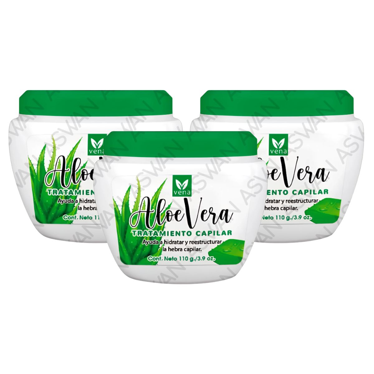 GENERICO - PACK DE 3  TRATAMIENTO CAPILAR PALTA 110GR - VENA