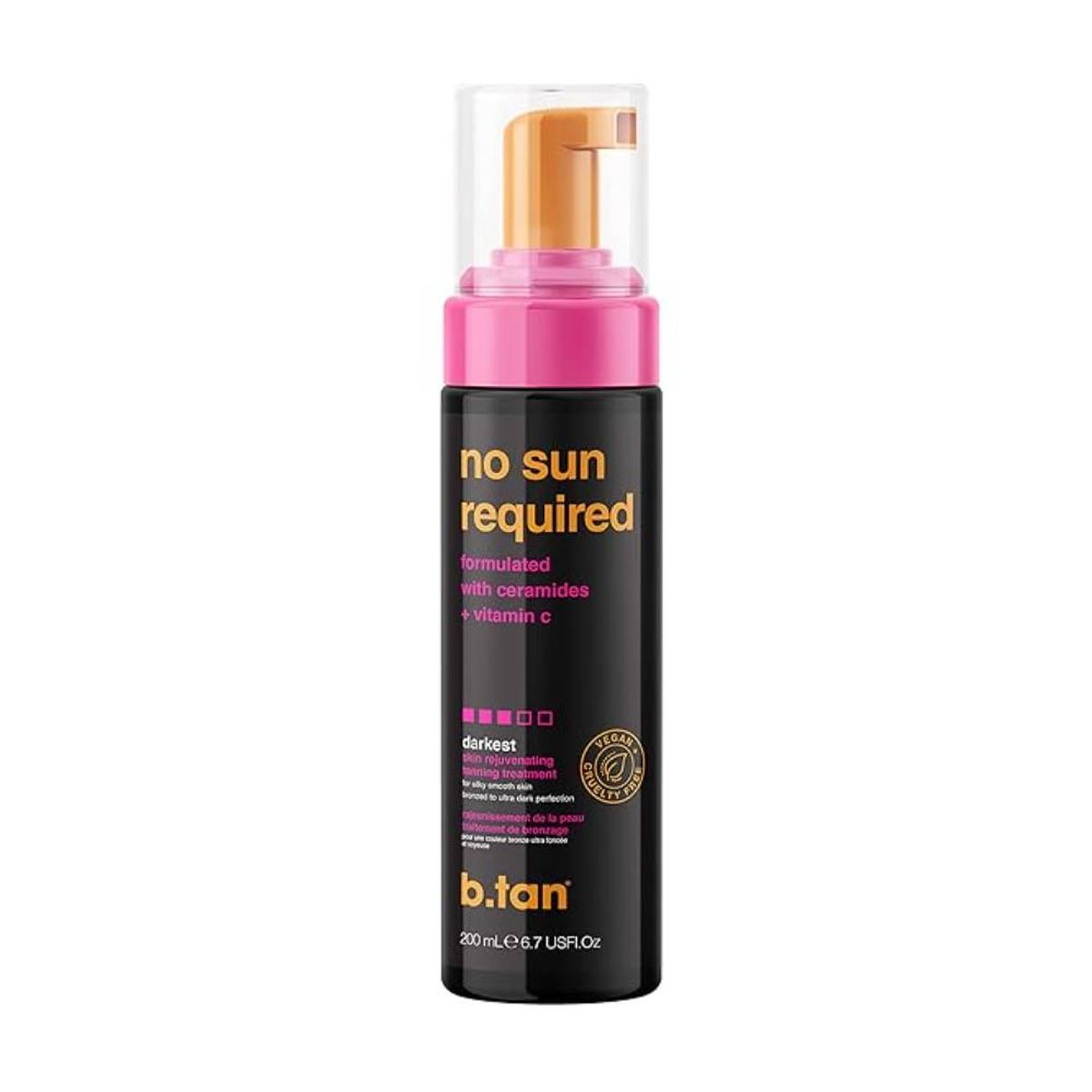 B TAN - Autobronceante "No Sun Required - Darkest" - B.Tan - 198 ml
