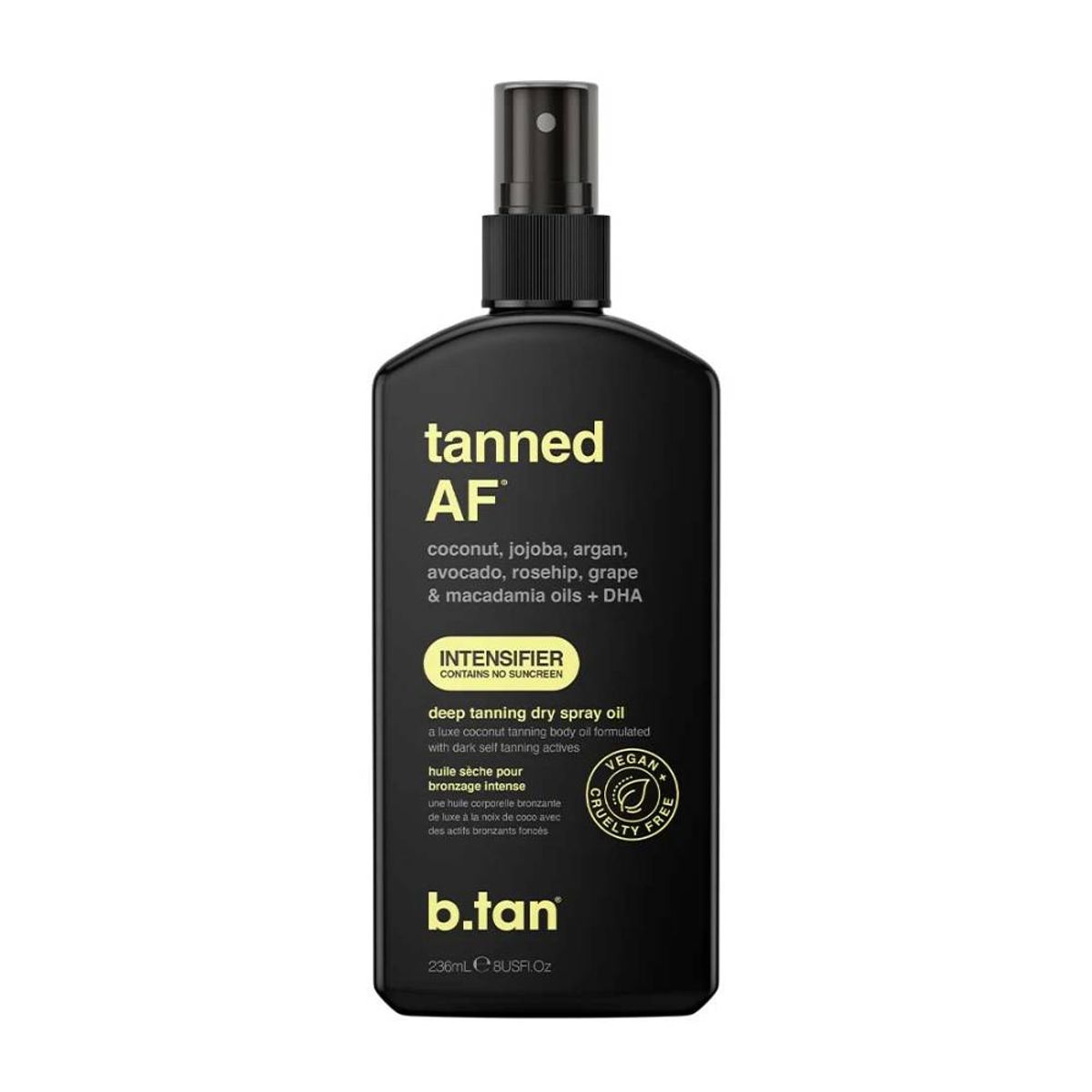 B TAN - Aceite Bronceador "Tanned AF Intensifier" - B.Tan - 237 ml