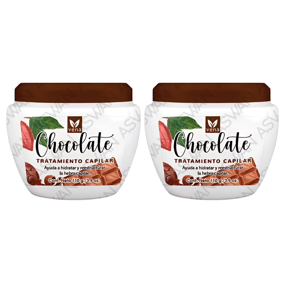 GENERICO - PACK DE 2 TRATAMIENTO CAPILAR CHOCOLATE 110GR - VENA