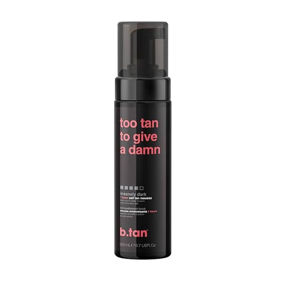 B TAN - Mousse Autobronceador Too Tan To Give A Damn -B.Tan-198ml