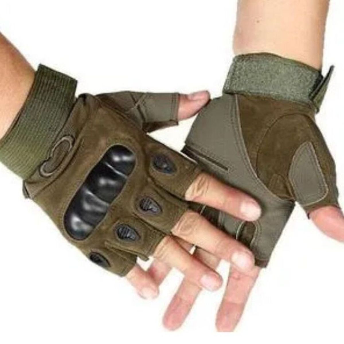 GENERICO - Guantes Mitones Tácticos Militar Moto Gym Deportes Ciclismo Crossfit