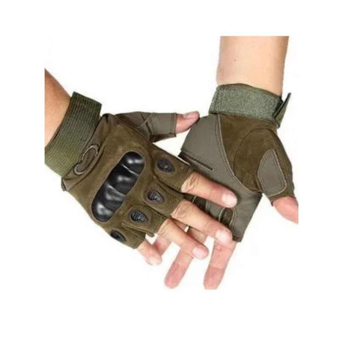 GENERICO - Guantes Mitones Tácticos Militar Moto Gym Deportes Ciclismo Crossfit