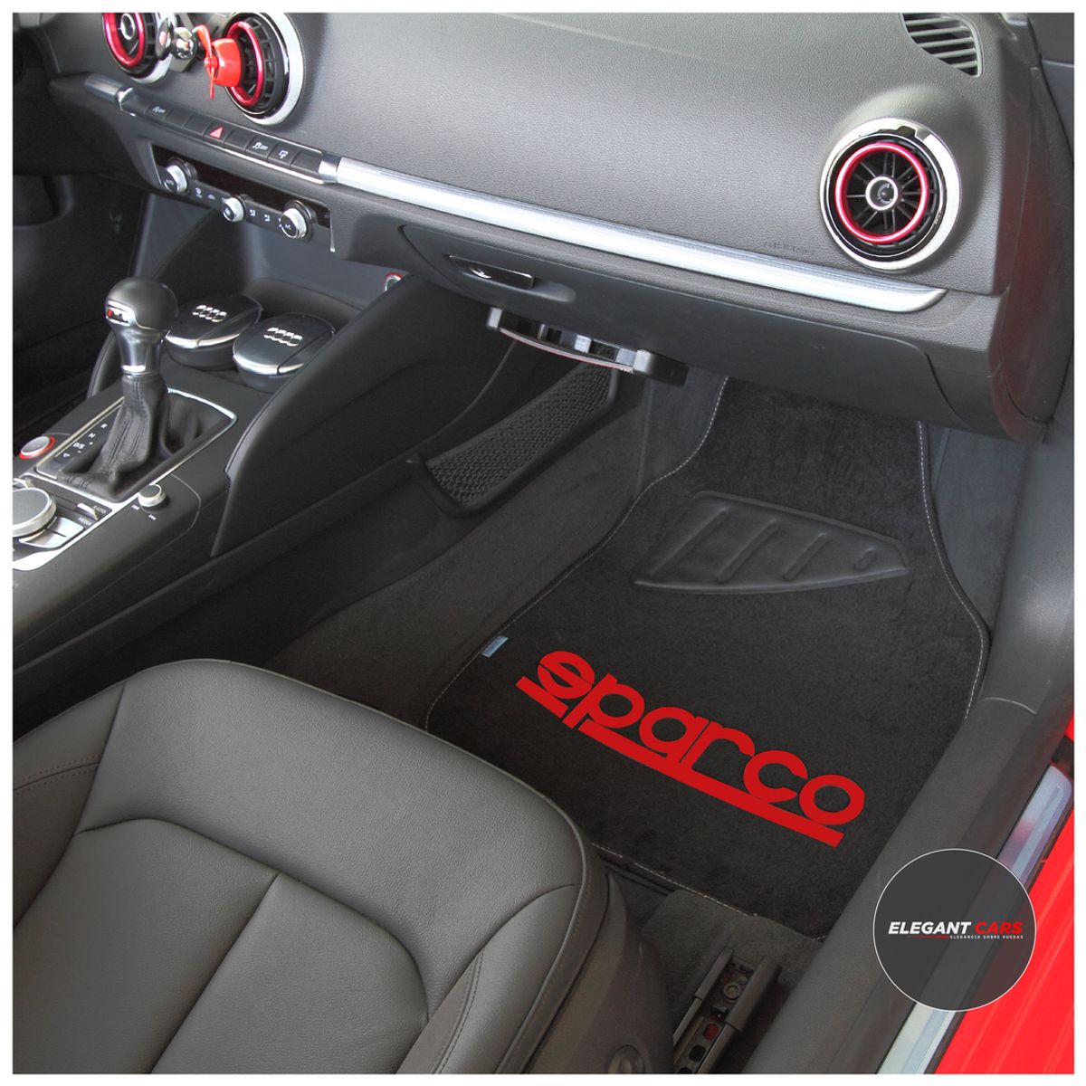 SPARCO - Pisos Sparco 4 Piezas de Poliéster