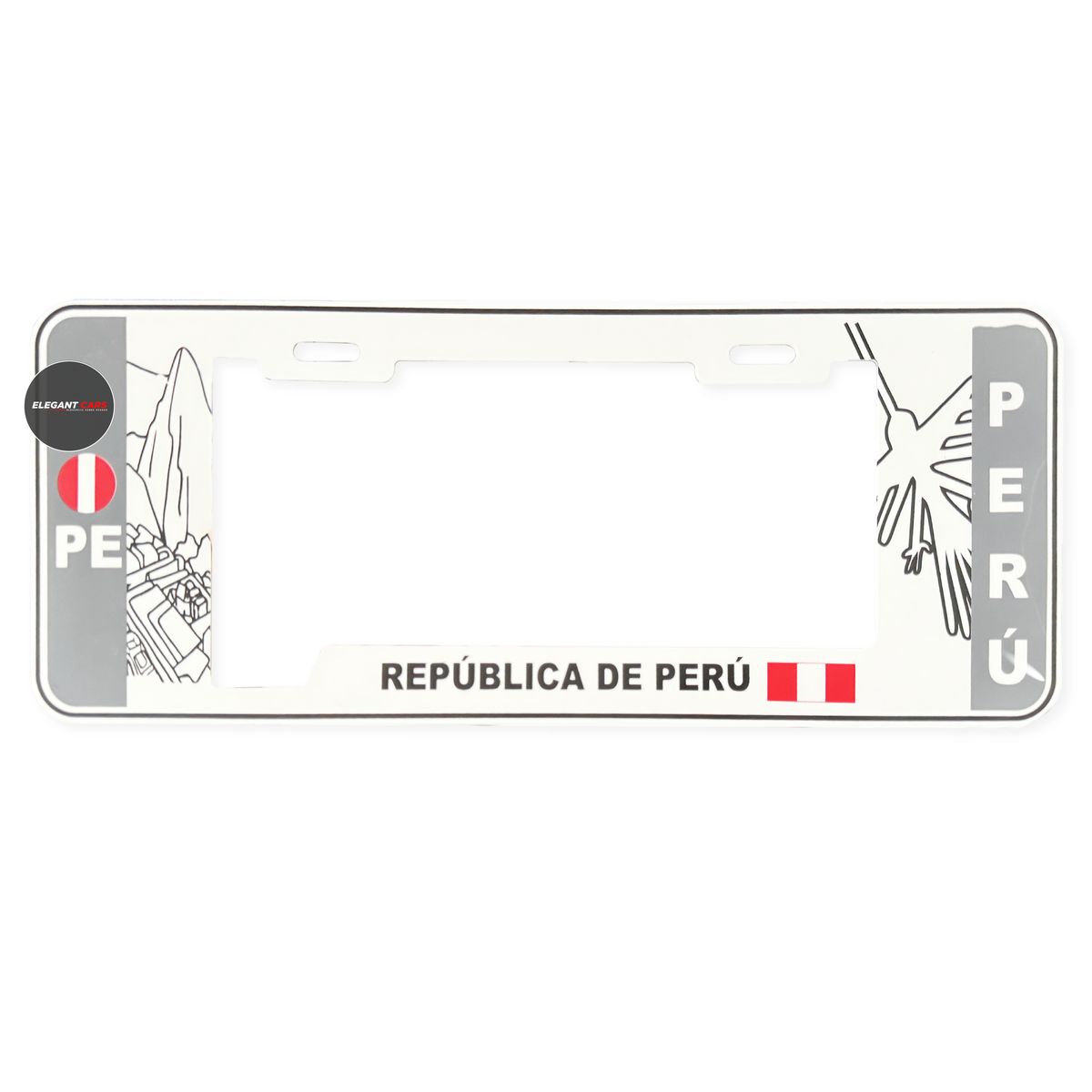 GENERICO - Set Portaplacas Estilo europeo perú elegante premiun