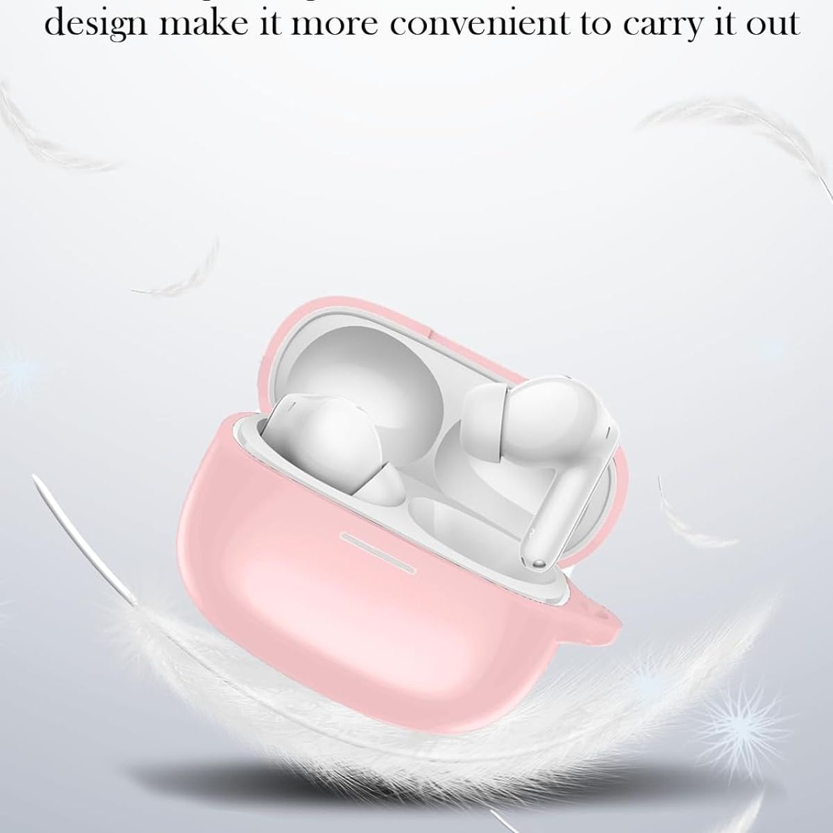 GENERICO - Funda de silicona para auriculares Xiaomi Redmi Buds 6 Pro - Rosado