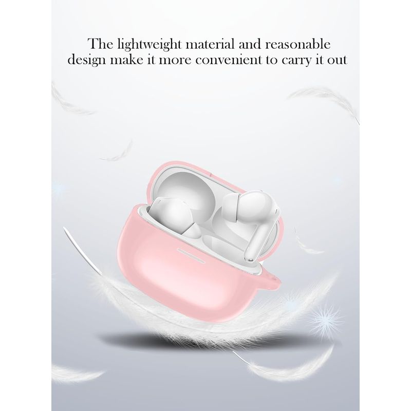 GENERICO - Funda de silicona para auriculares Xiaomi Redmi Buds 6 Pro - Rosado