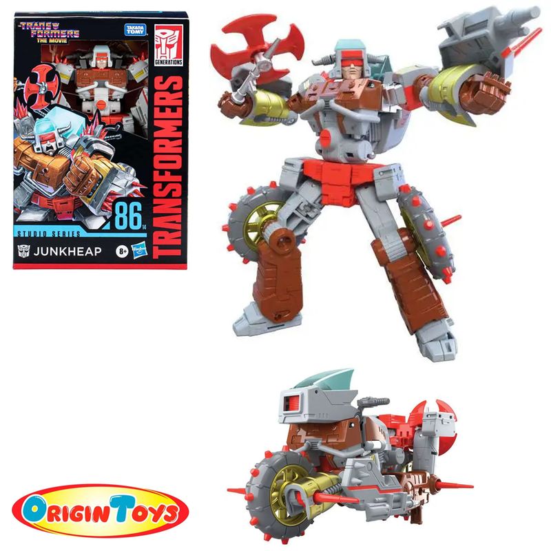 HASBRO - TRANSFORMERS - STUDIOS SERIES - VOYAGER CLASS - JUNKHEAP 86